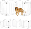 Full Metal Free Standing Dog Gate by WeLovePetsAsMuchAsYouDo
