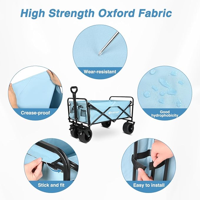 Yesker Foldable Wagon - Image 4