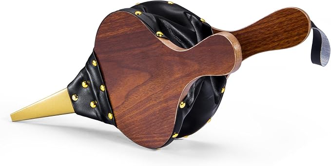 goldblue 17" x 7.5" Fireplace Wood Bellows Fireplace Bellows Outdoors Barbeque - Image 2