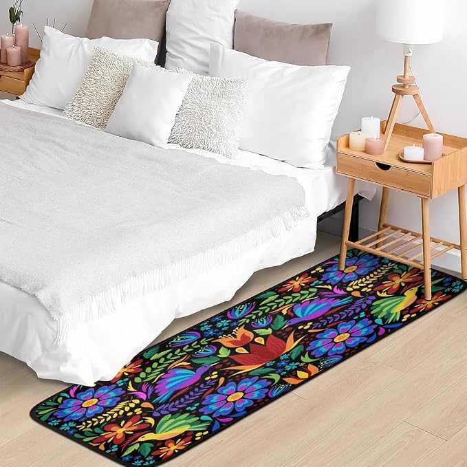Floral Mexican Birds Doormat Area Rugs Floor Mat - Image 7