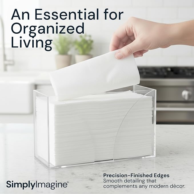 Acrylic Paper Towel Holder Countertop - Image 4