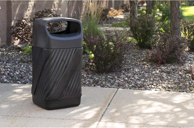Safco Twist Trash Can, 32 Gallons, Indoor and Outdoor Use, Durable & - Image 6