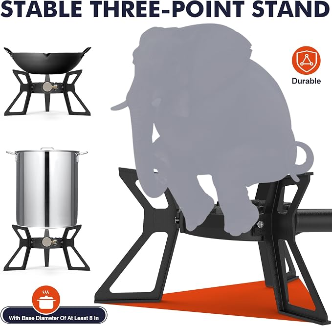 Llamaviva 100, 000 BTU Portable Propane Gas Stove - Image 4