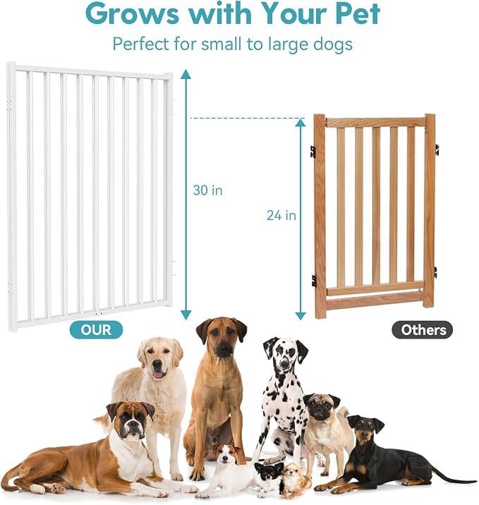 No Pawblems Free Standing Dog Gate - Image 5