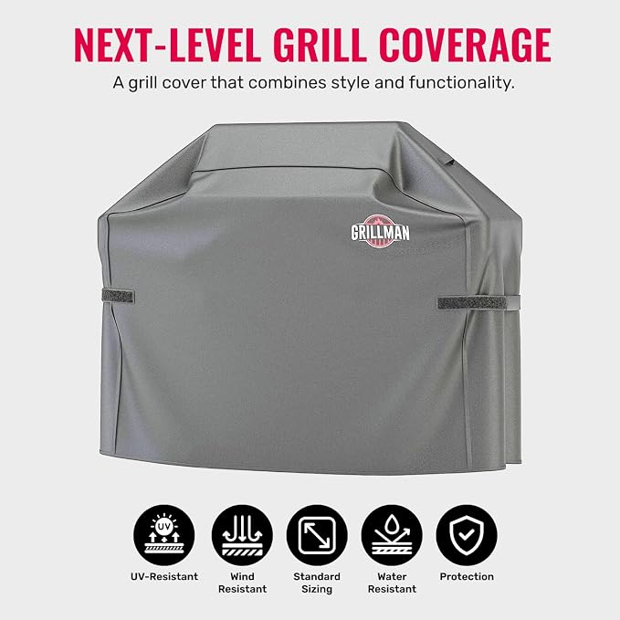 Grillman Premium Grill Cover for Outdoor Grill - Image 8