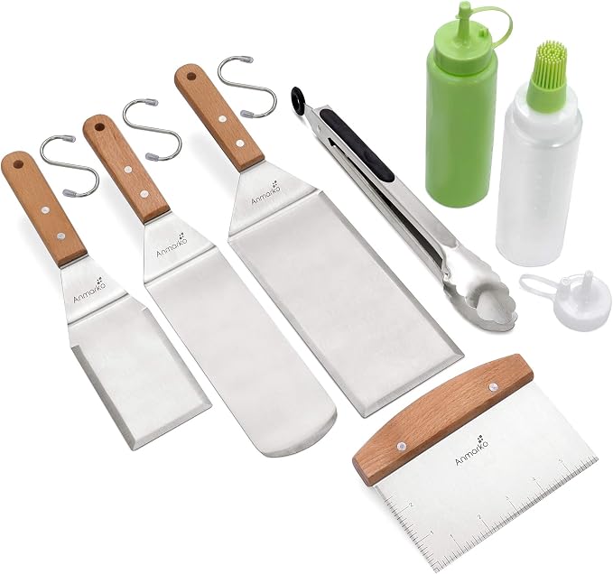 Metal Spatula Set by Anmarko