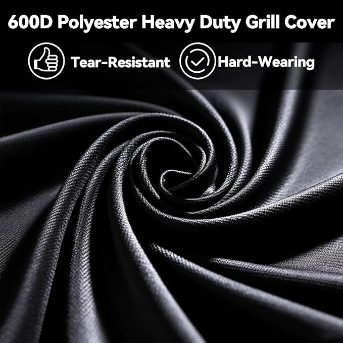 Grill Cover for Traeger Woodridge Pro & Woodridge Elite Pellet Grills - Image 4