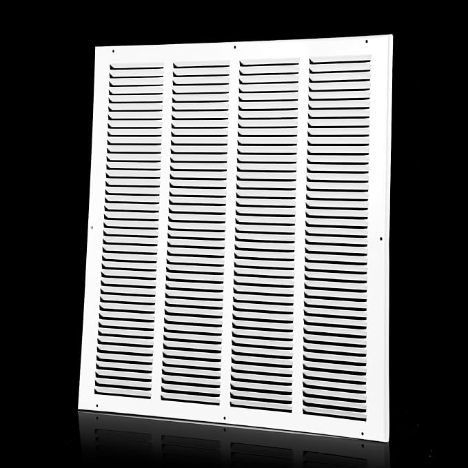 20x25 Air Return Grille, Air Return Vent Cover, Flat Vent Cover, Rejillas De by Unknown