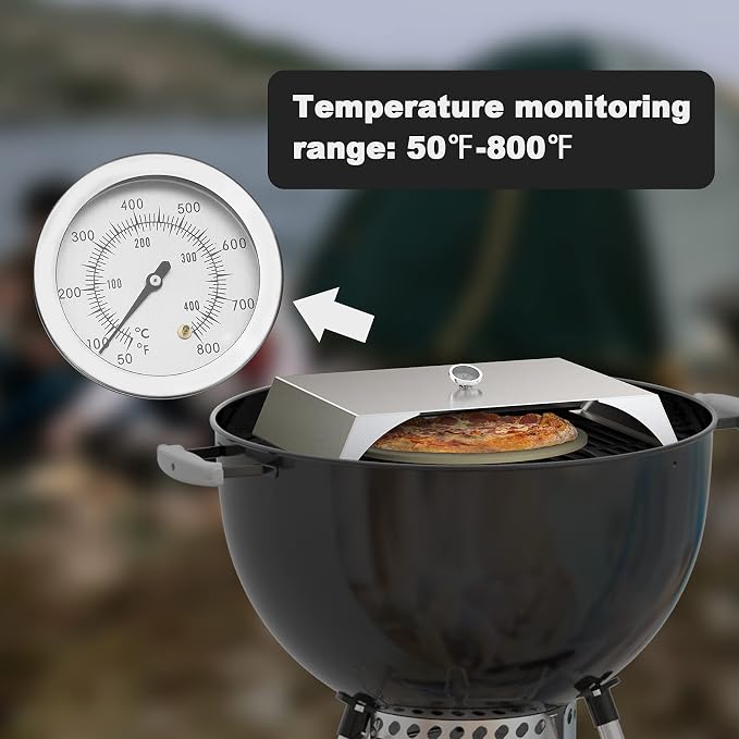 Skyflame Universal Stainless Steel Pizza Oven Kit - Image 3