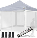 Eurmax USA 10'x10' Pop-up Canopy Tent Commercial Instant Canopies by Eurmax