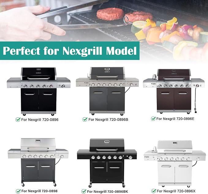 Full-Size Griddle Inserts for Nexgrill Home Depot 6 Burner, Flat Top Griddle - Image 5