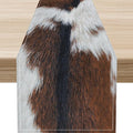 Cow Print Table Runner by Unknown