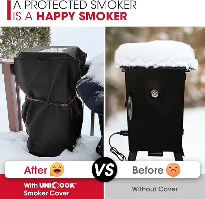 Unicook 30 Inch Electric Smoker Cover - Image 5