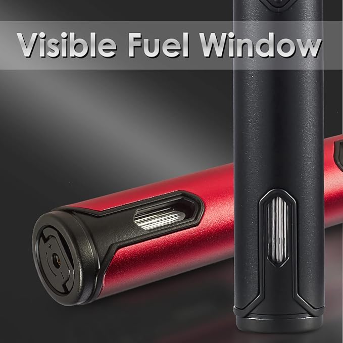 Urgrette 3 Pack Butane Torch Lighters, 6-inch Refillable Pen Lighter Adjustable - Image 5