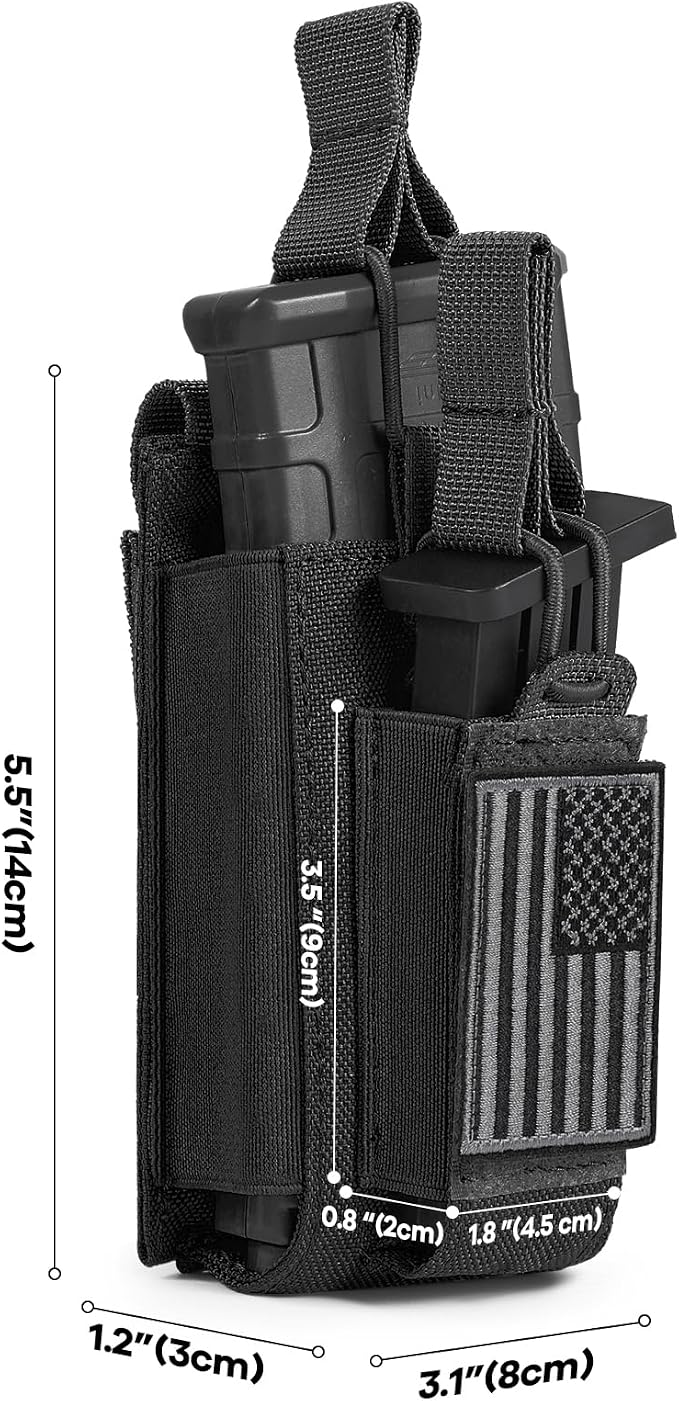 Open-Top Single/Double/Triple Molle Mag Pouch - Image 2