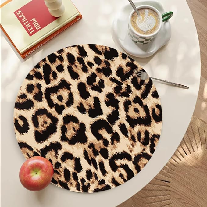 Faux Leather Placemats Set of 4 - Image 4