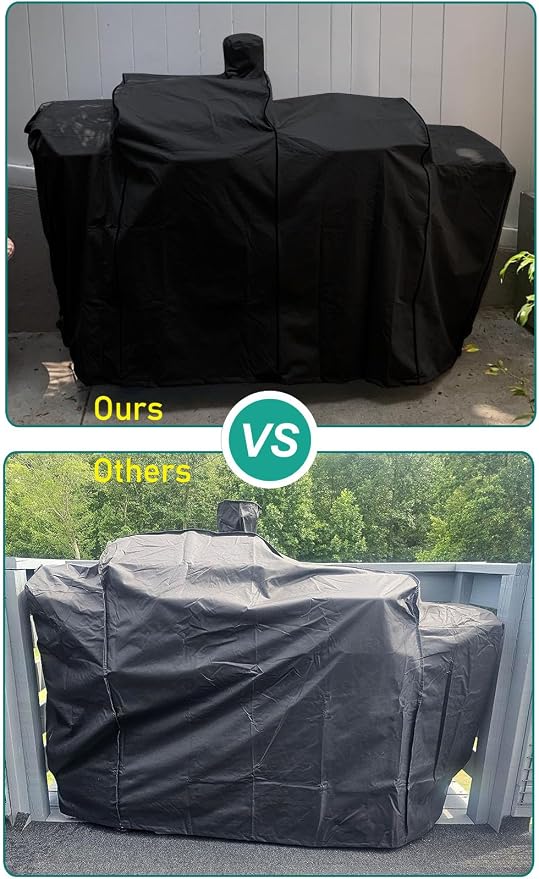 ZJYWSCH Grill Cover for Pit Boss Platinum KC Combo Wood Pellet & Gas Grill - Image 8