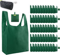 BeeGreen Christmas Green Reusable Grocery Bags Dark Green Reusable Kitchen Bags by BeeGreen