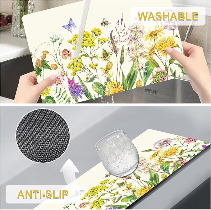 Flower Placemats Set of 4 - Image 5