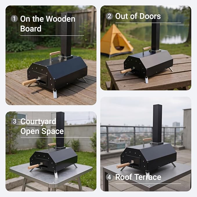 Outdoor Wood Fired Pizza Oven - Image 6