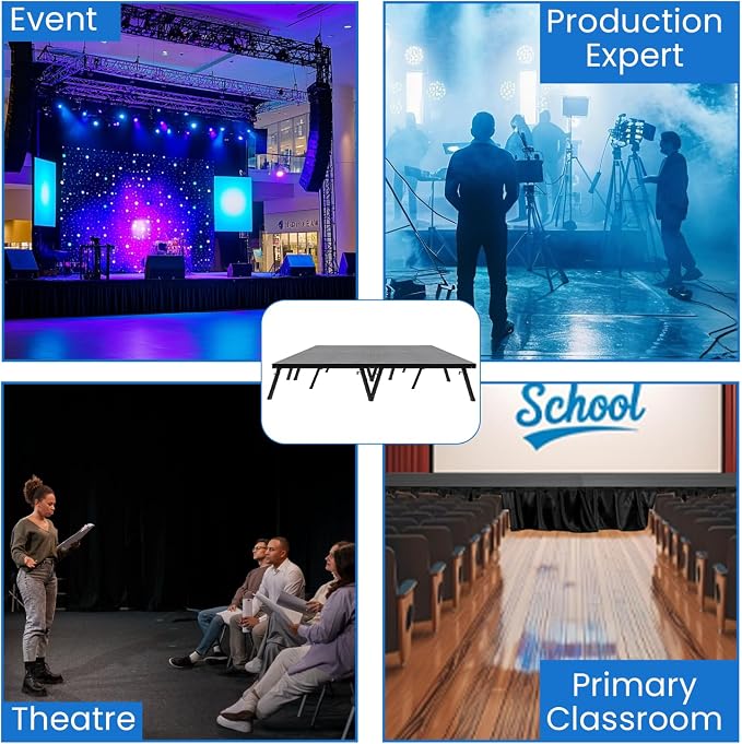 8'x8' MyStage 4 Stage Platform - Image 6