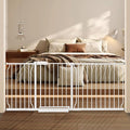 Extra Wide Baby Gate with Door Pressure Mounted 71.65-76.38 Inch, Child Baby by Unknown