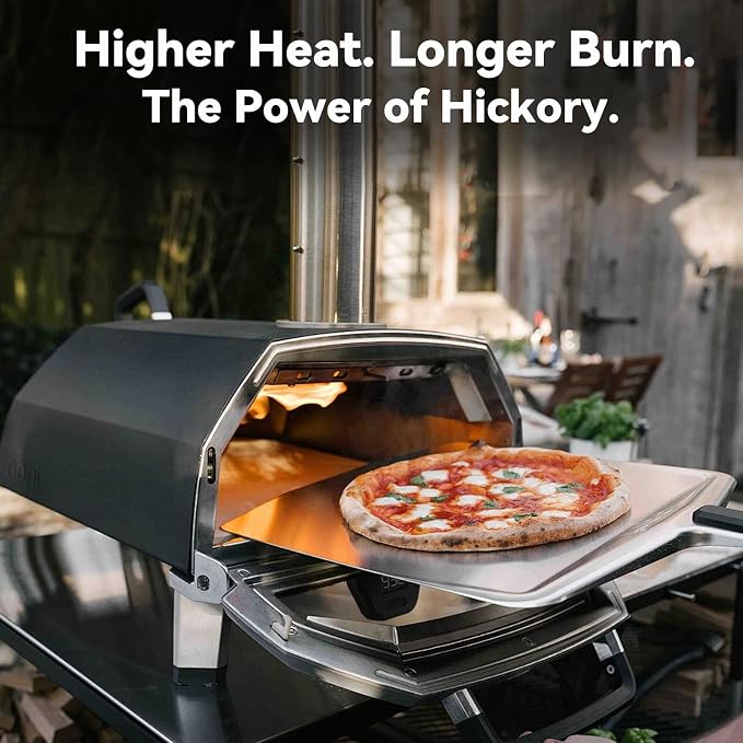 Hickory Pizza Oven Wood 6 Inch, 15 lbs Box – Kiln Dried & Bark-Free Firewood - Image 6