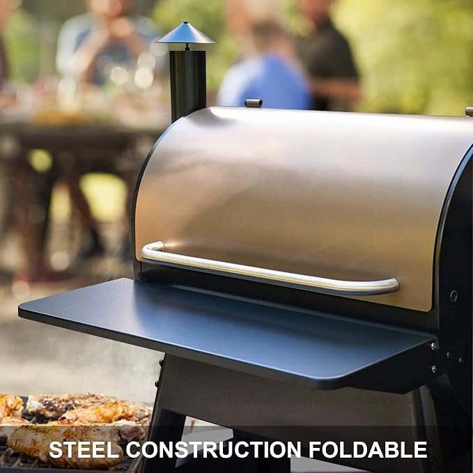 Utheer Folding Front Shelf for Traeger Pro 34, Century 885, Texas Elite 34 - Image 8