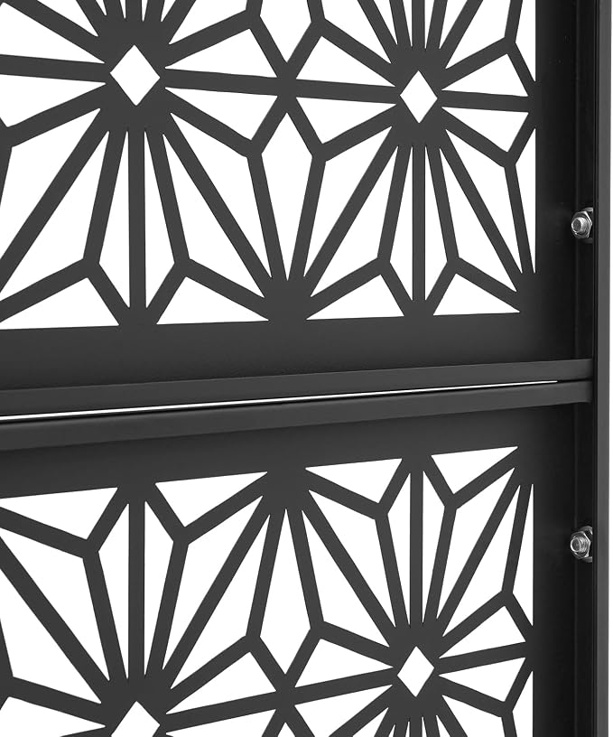 75" H×35" W Decorative Outdoor Privacy Screen - Image 5