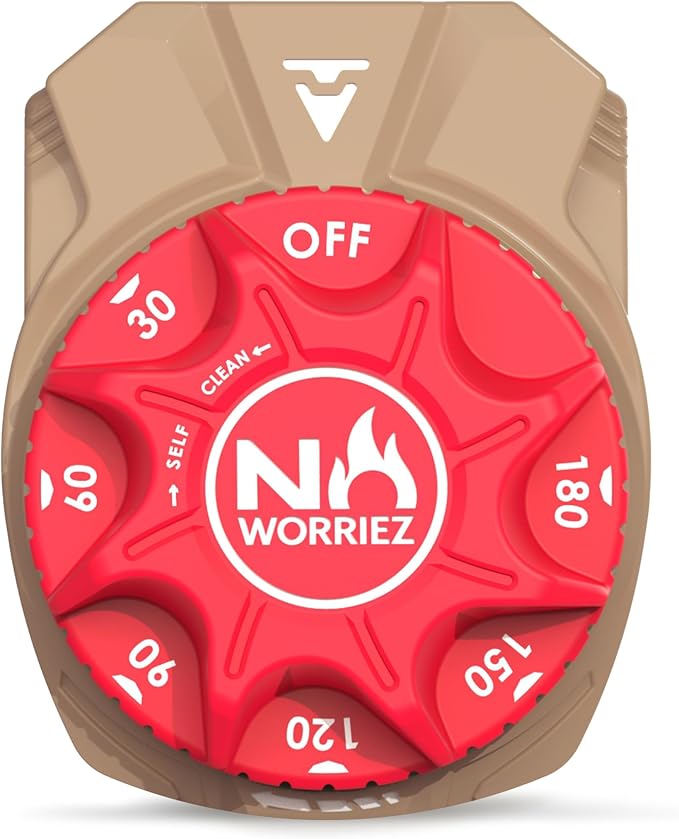 NO WORRIEZ 3 Hour Safety Auto Shut-Off Gas Timer by NOWORRIEZ