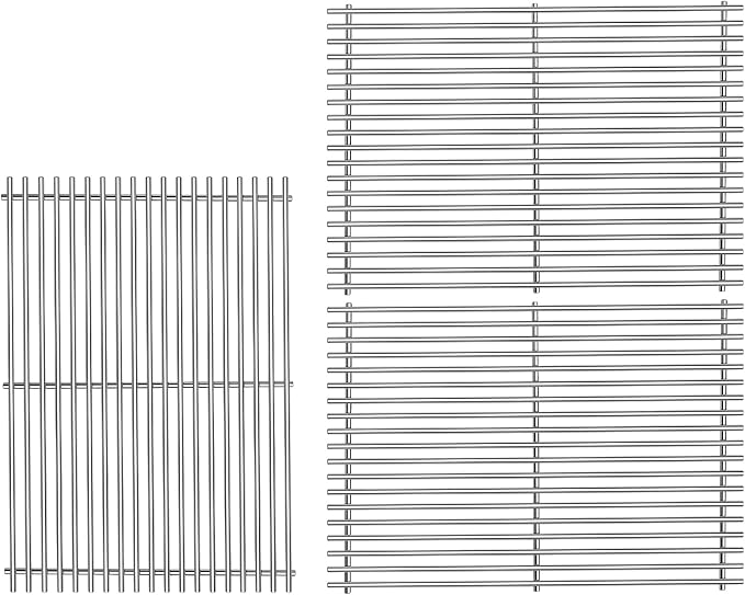 18 7/8" 304 Stainless Steel Grill Grates by Meyafiny