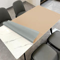 Leather Table Cover, 1.8mm Thick, 30x60 Inch Desk Cover, Large Desk Mat by Zinkooat
