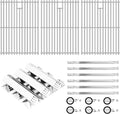 Stainless Steel Cooking Grate, Heat Shield and Burner Kit by WelcometoFlameDuty