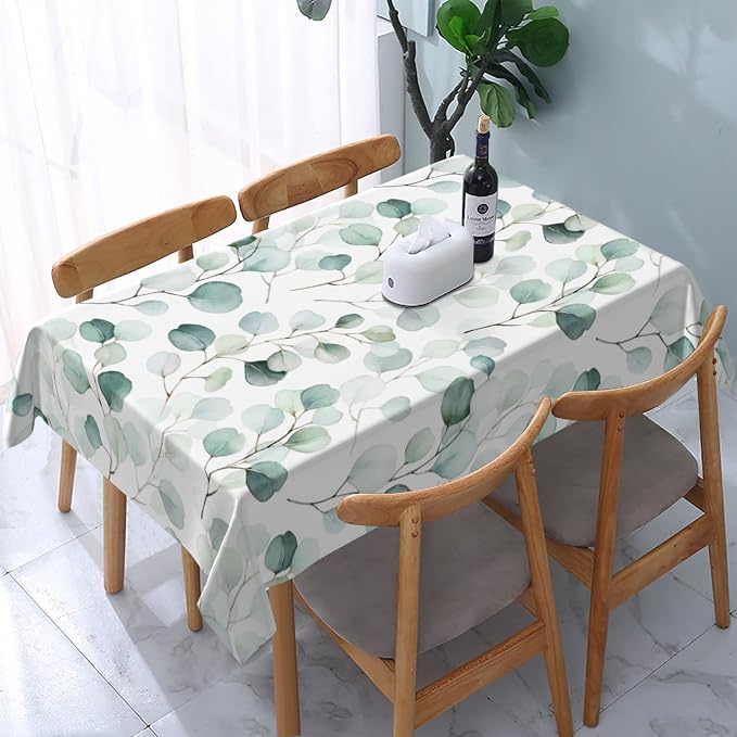 Worltoldb Eucalyptu Tablecloths Polyester Table Cloth - Image 5