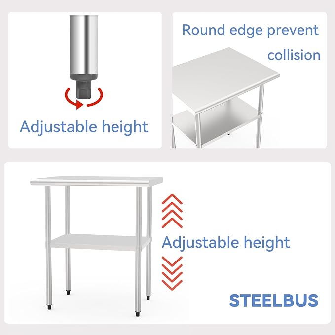 Stainless Steel Table - Image 5