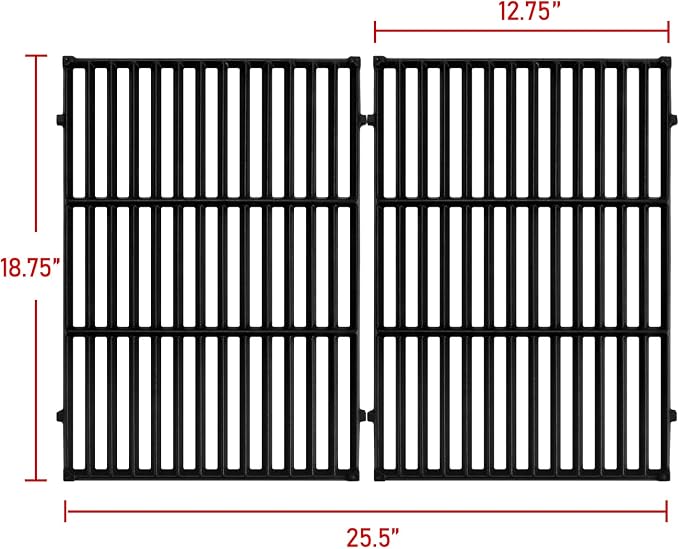 GGC 18.75" Grill Grates for Weber Genesis ii E-310, S-345 Genesis II LX S-340 - Image 2