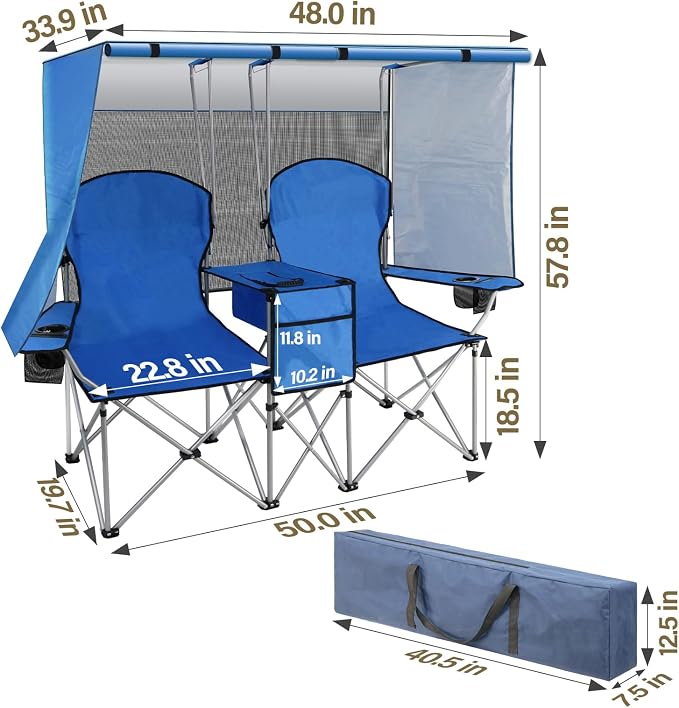 BESTHLS Double Camping Chair - Image 3