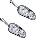 Amazing Abby - Elsa - 5-Ounce Aluminum Ice Scoops, Cast Aluminum Utility Scoops by AmazingAbby