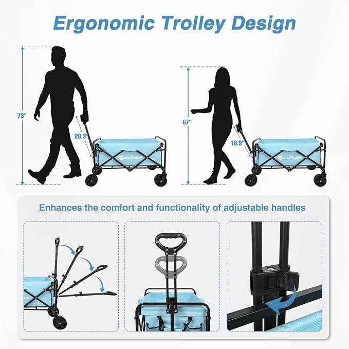Yesker Foldable Wagon - Image 3