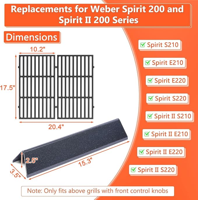 QuliMetal 7637 7635 Grill Replacements - Image 2