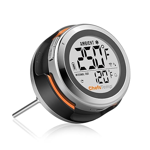 ProTemp S1 Patented Smart Grill Gauge Thermometer Hub Wi-Fi and Bluetooth by chefstemp