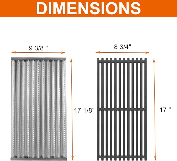 Grill Grate Replacement Parts for Charbroil Tru-Infrared 463642316 463644220 - Image 2
