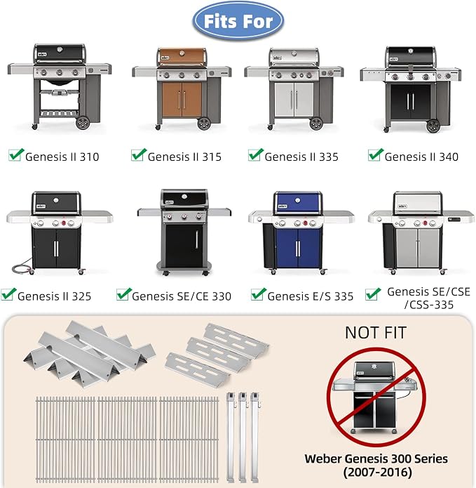 66095 Cooking Grids With 66032 Flavorizer Bars And 67489 Burner Tube - Image 4