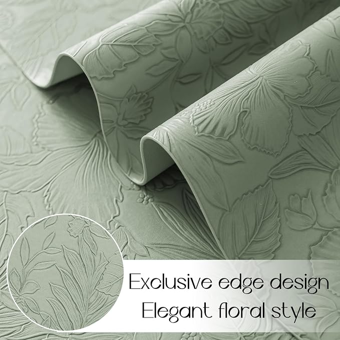 Romanstile Vinyl Placemats Set of 4-12 X 18 Inch - Image 6