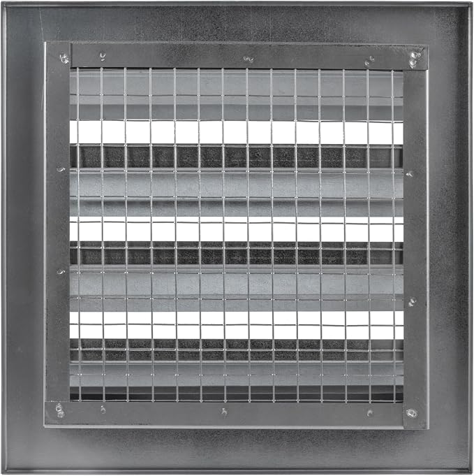Vent Systems 9" x 9" Inch Galvanized Steel Industrial Gable Vent - Image 6
