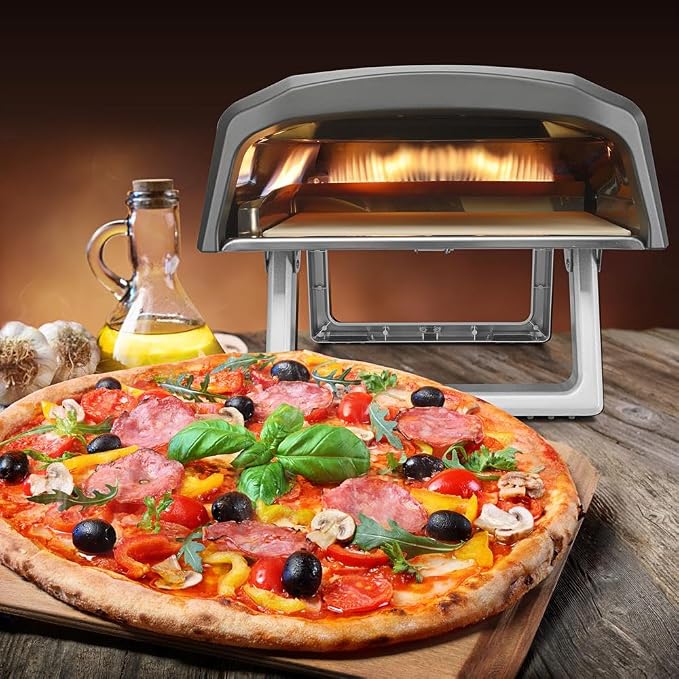 NutriChef Portable Outdoor Gas Pizza Oven - Image 6