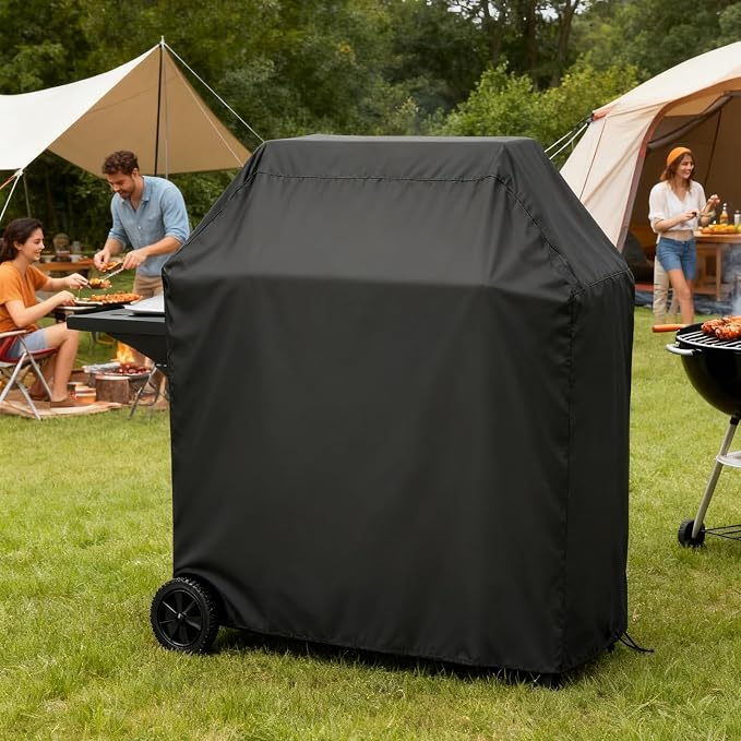 Grill Cover for Aoxun 4-Burner Propane Grill - Image 6