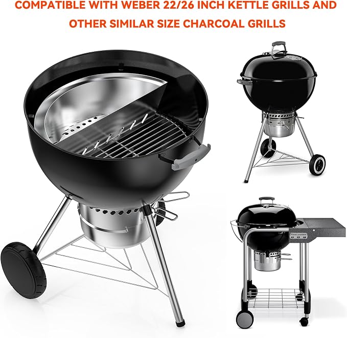 onlyfire Charcoal Basket, Grill Basket - Image 7