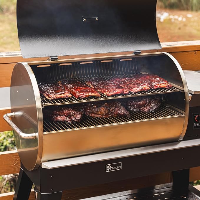 recteq Pellet Grill – Backyard Beast 1200, Pellet Smoker Grill, Wi-Fi-Enabled - Image 2