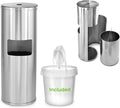 Alpine Stainless Steel Disinfecting Wipes Dispenser Floor Stand by Alpine